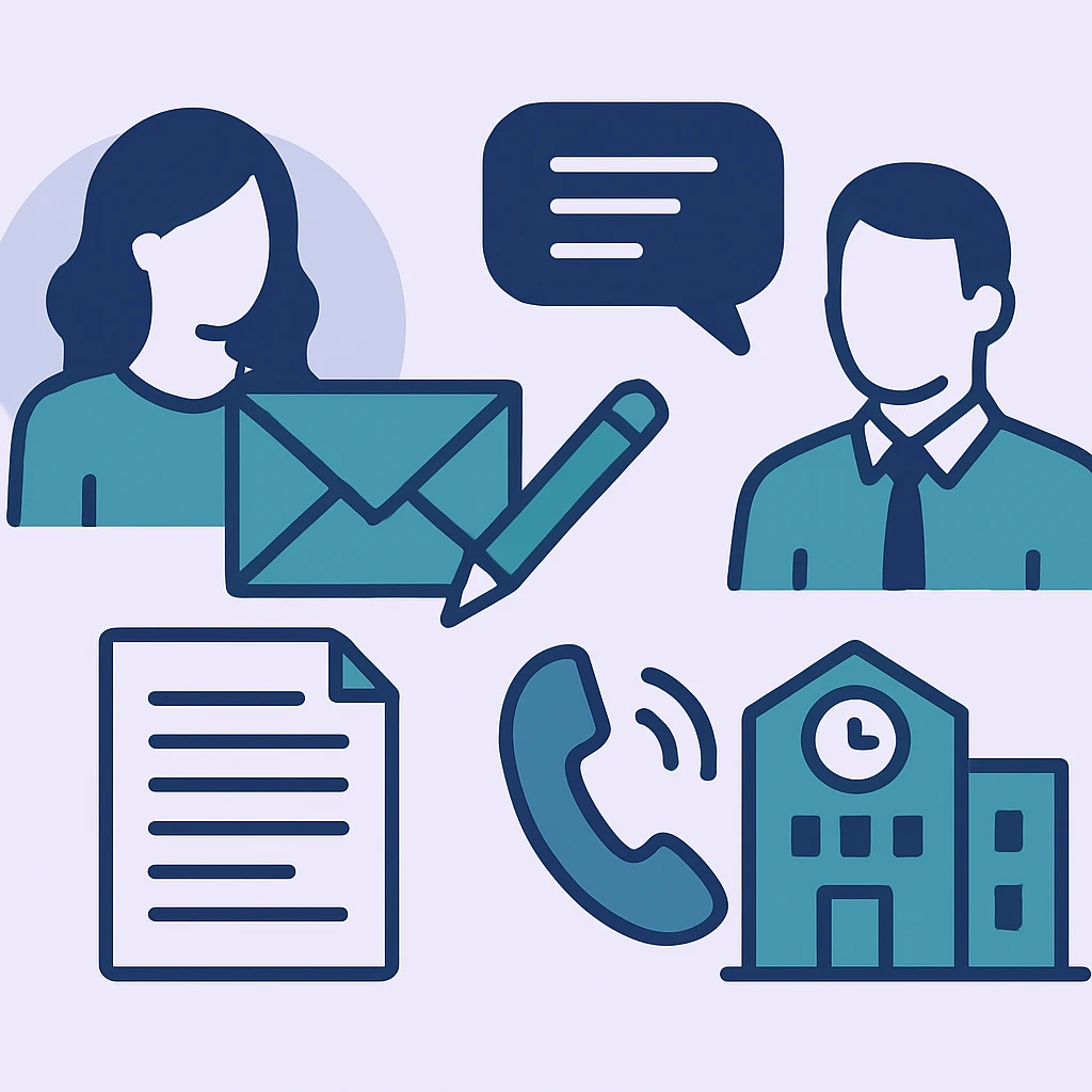 Communication between readers and the editorial office