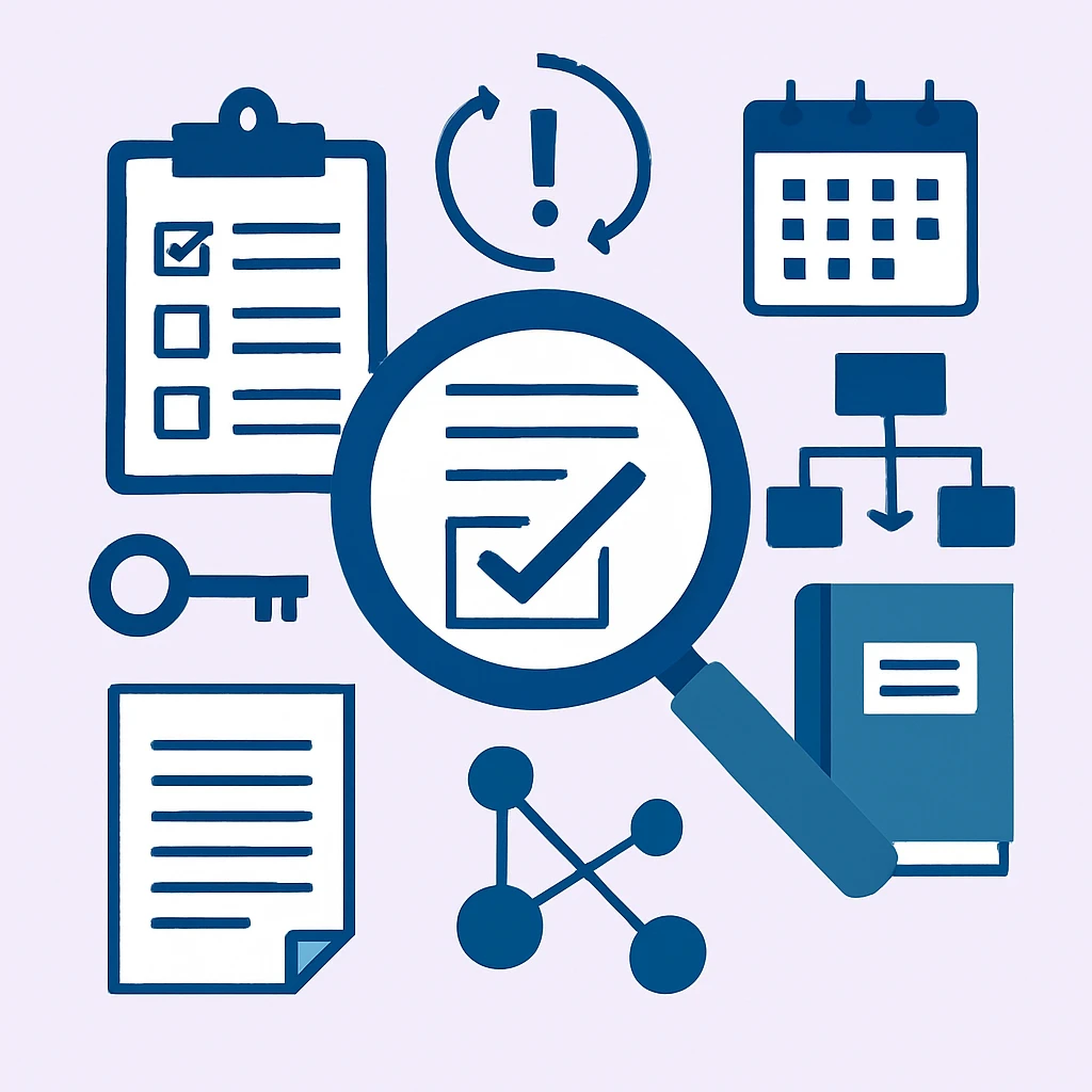 Overview of the key elements involved in Review model, stages, timelines, conflicts, and decisions